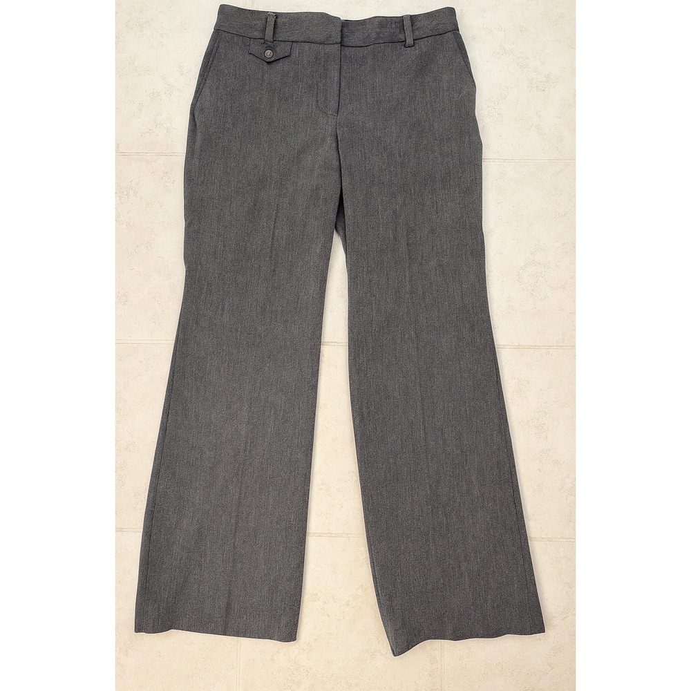 Talbots Women's Gray Flat Front Dress Pants‎ Size 12